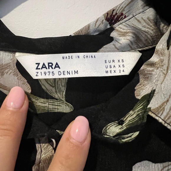 ZARA floral blouse - Picture 5 of 8